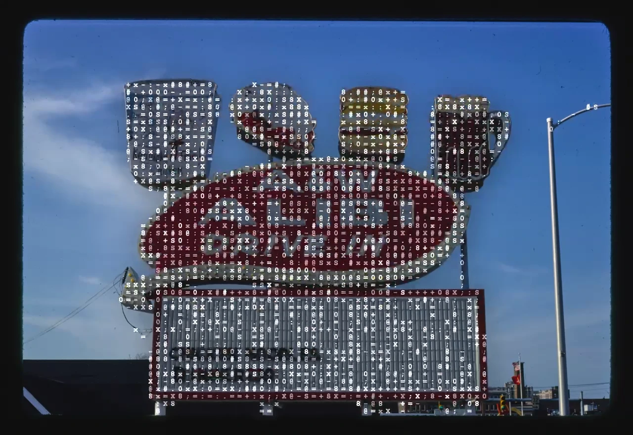 A & W drive-in sign, Anderson, Indiana