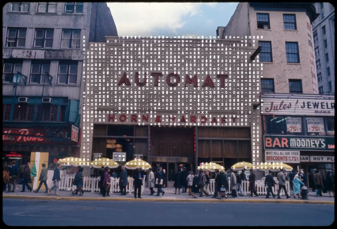 Horn & Hardart, New York, 1960s